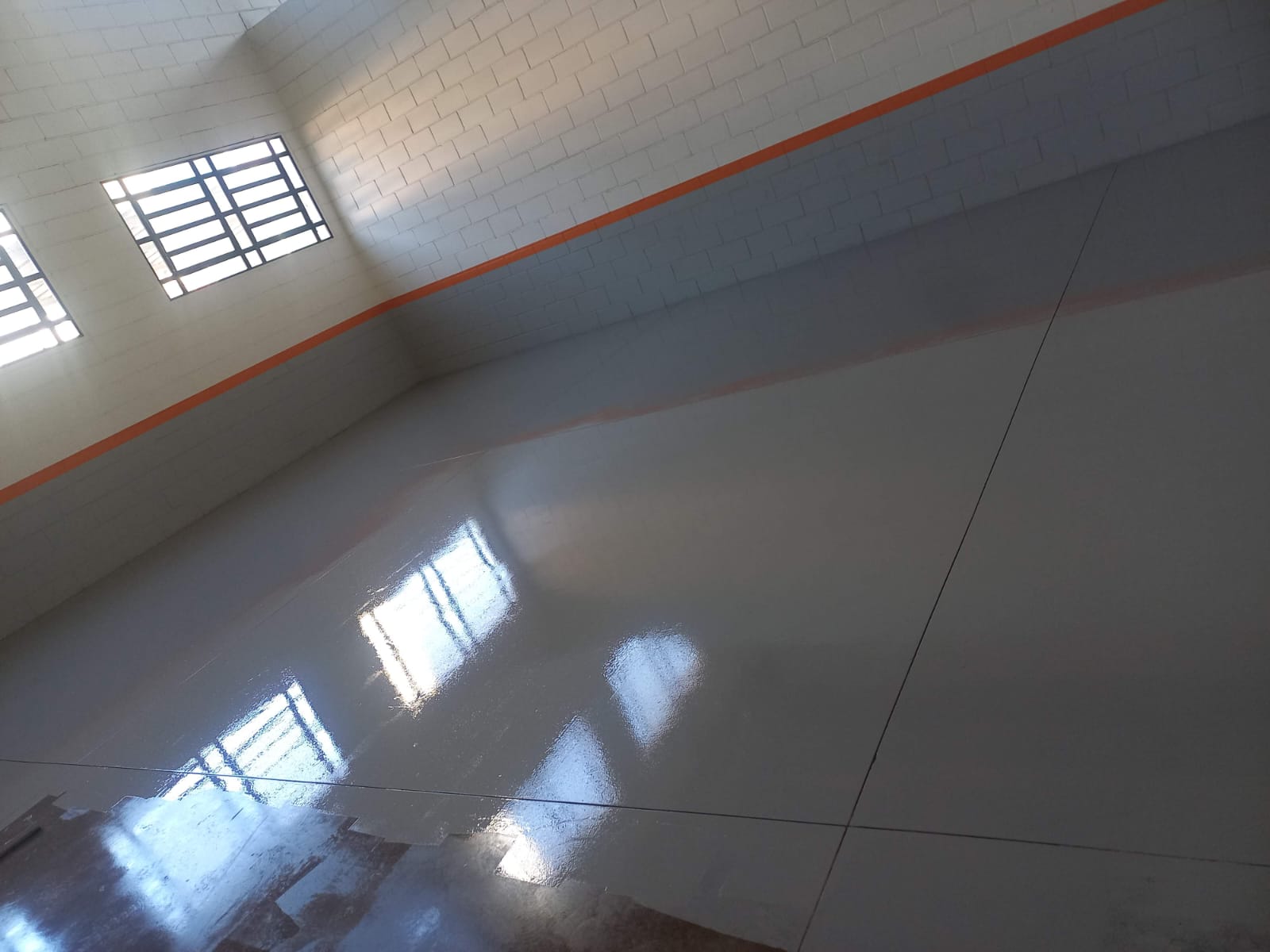 Piso industrial finalizado