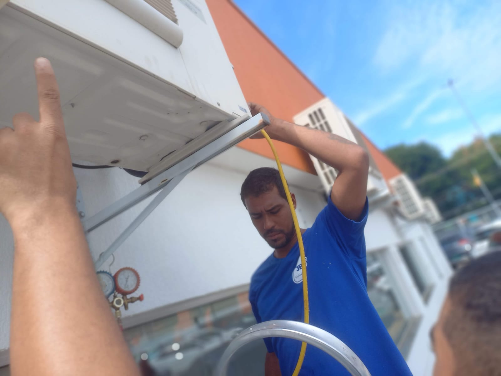 Manutenção de ar-condicionado split