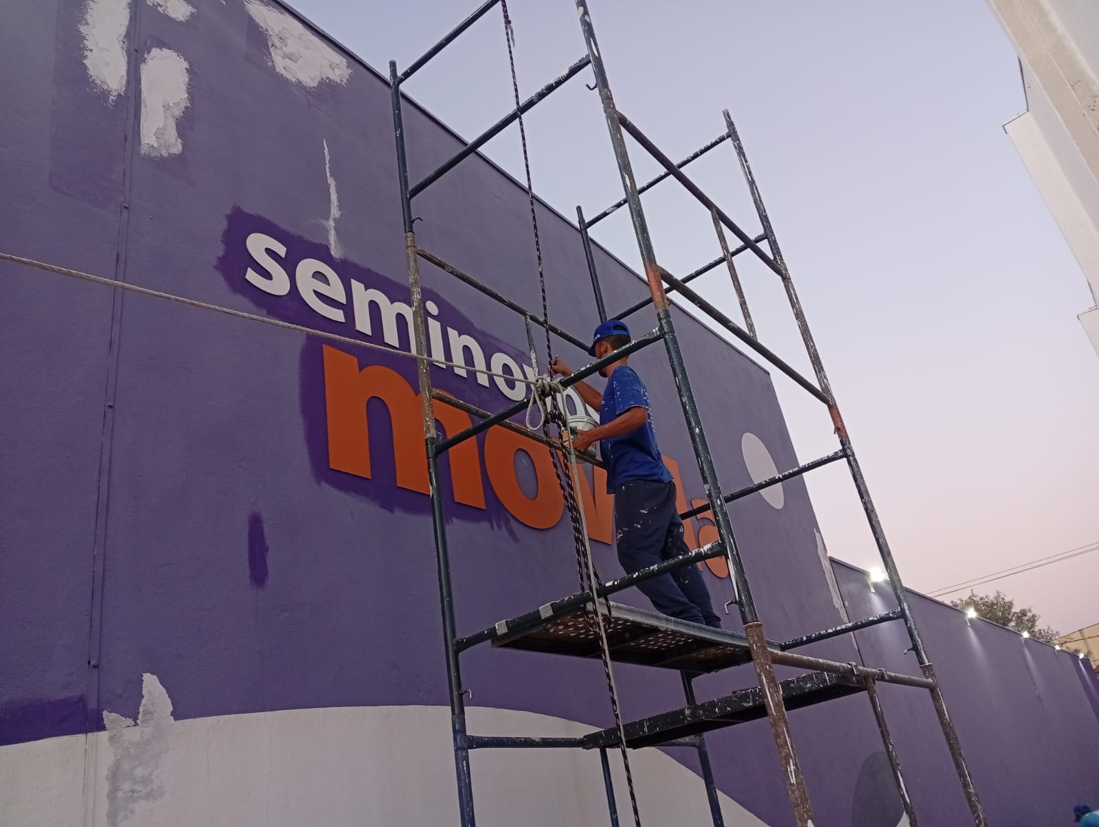 Pintura de fachada corporativa